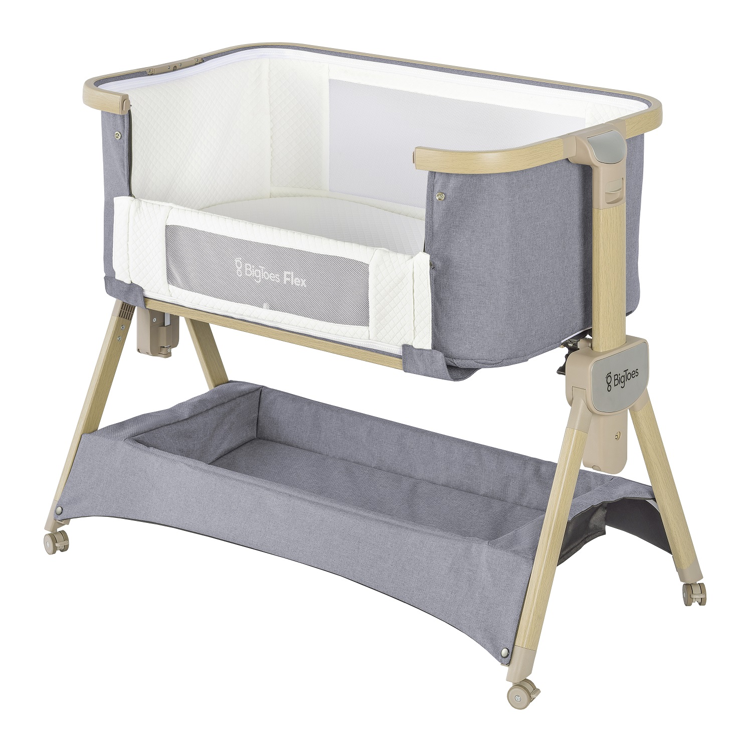 104373-MINICUNA COLECHO PLEGABLE BIGTOES GREY NATURE + COLCHA(2-0)-1