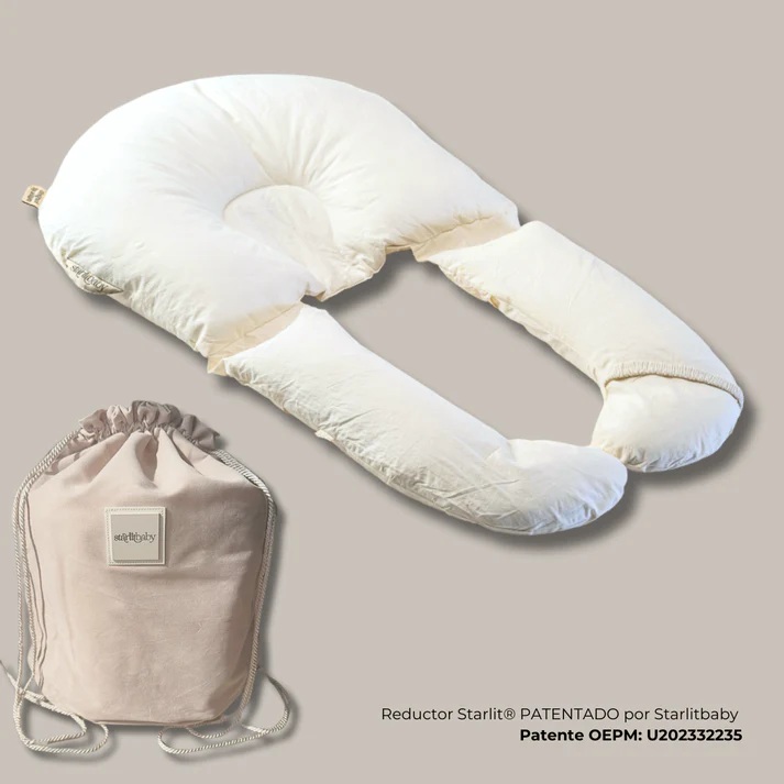 104942-REDUCTOR BEBE + FUNDA CREMA + MOCHILA STARLIT(7-0)-0