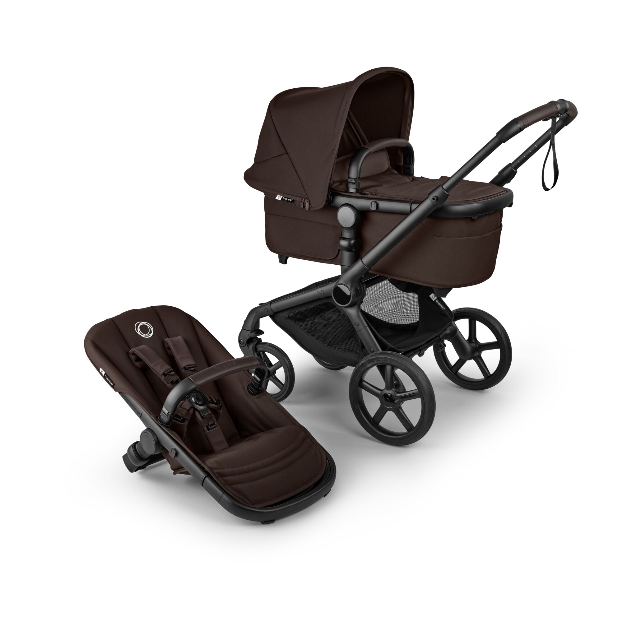 107266-BUGABOO FOX 5 RENEW BASE NEGRO / COCOA BROWN(1-1)-0