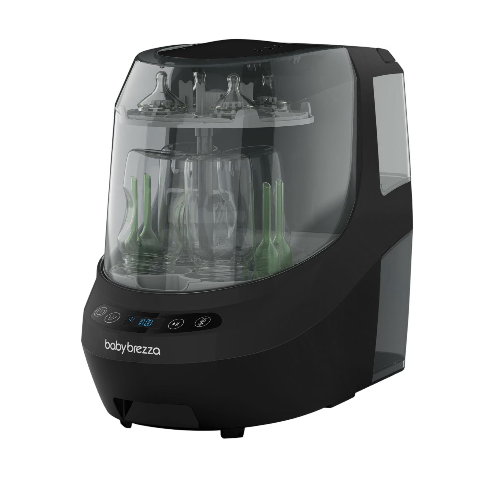 107954-BABYBREZZA LAVADORA BIBERONES NEGRA - ESTERILIZA - SECA(1-0)-0