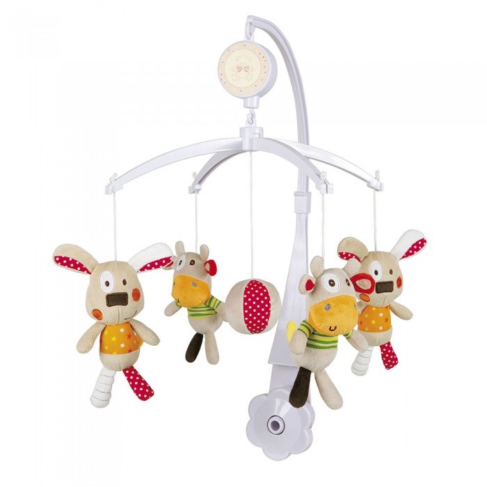 97960-CARRUSELL MUSICAL DOG ORANGE(0-0)-0