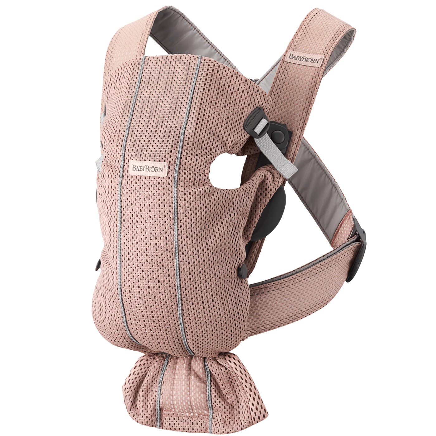 98464-MOCHILA BABYJORN MINI 3-11 MESH ROSA PALO(0-0)-0
