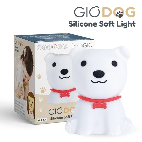 99293-LAMPARA NOCTURNA SILICONA GIO DOG(3-2)-0